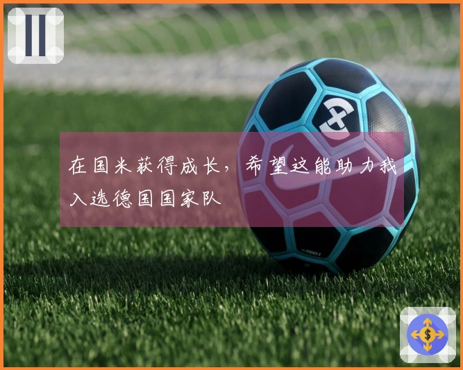 在国米获得成长，希望这能助力我入选德国国家队